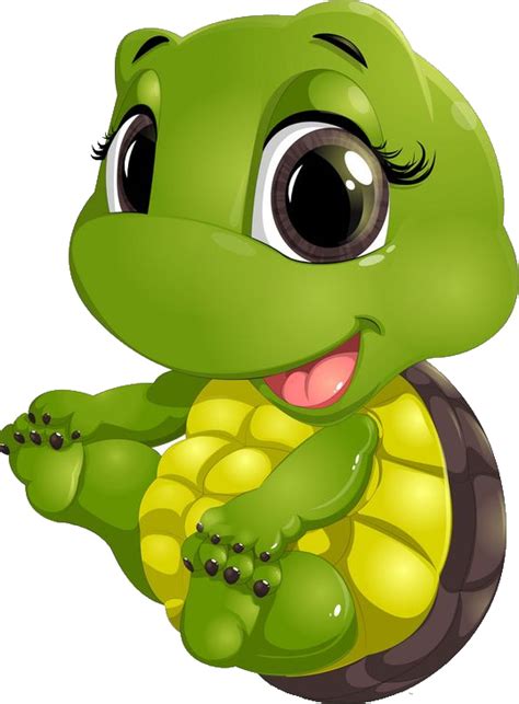 Schildkröte_süß_rechts | Cartoon clip art, Cute turtles, Turtle images