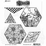Rubber Stamp Coloring Page sketch template
