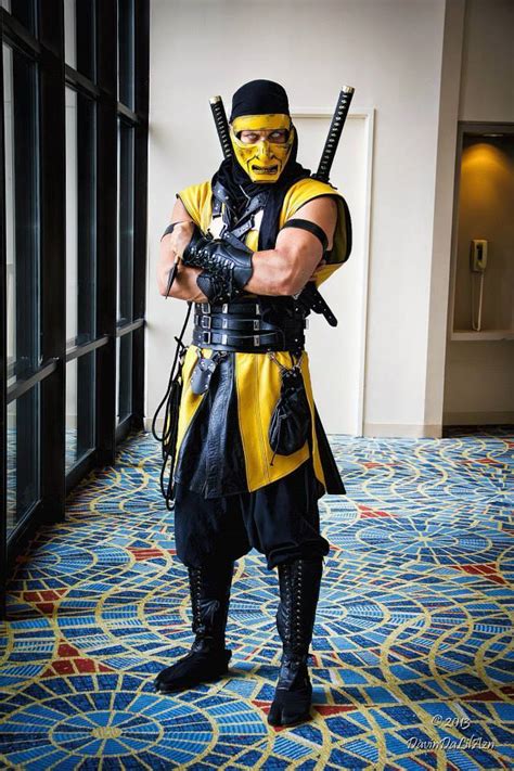 10 Mortal Kombat: Scorpion Cosplay Costume Designs - Creative Cosplay Designs