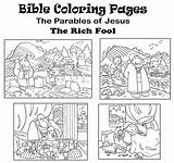 Parable Of The Lost Sheep Coloring Page sketch template
