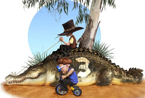 Crocodile Dundee Jnr by Loopydave on DeviantArt