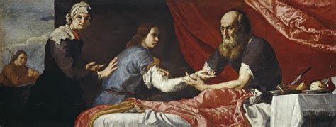 Isaac Blessing Jacob, 1637 - Jusepe de Ribera - WikiArt.org