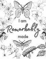 Self Affirmation Coloring Pages Coloring Pages sketch template