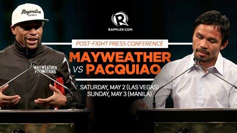 HIGHLIGHTS: Mayweather vs Pacquiao post-fight press conference