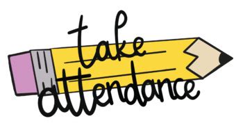 Teacher Taking Attendance Clipart Images