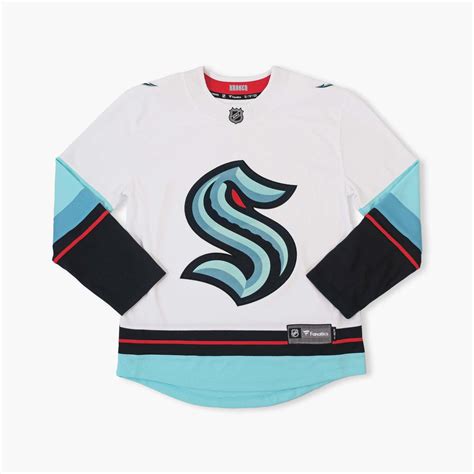 Seattle Kraken Away White Breakaway Jersey – Simply Seattle