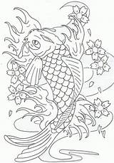 Free Koi Fish Coloring Pages Download Png  sketch template
