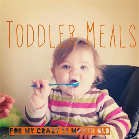 Wine Oil & Bread: Toddler Meals: For My Crazy 12 Month Old Healthy Toddler Meals, Toddler Snacks ...