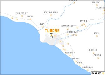 Tuapse (Russia) map - nona.net