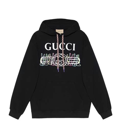 Gucci Logo Hoodie | Harrods AE