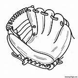 Vintage Baseball Glove Coloring Page  Pagescom sketch template