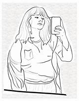 Custom Coloring Book Page Portraits Digital Download Only  Etsy sketch template