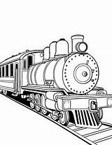 45 Train Coloring Pages Free Sheets sketch template