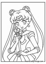 Sailor Moon Coloring Book Pages sketch template