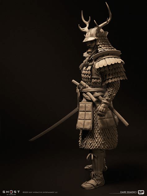 ArtStation - Ghost of Tsushima - Sakai Clan Armor, Emre Ekmekci | Ghost ...