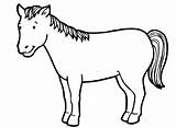 Simple Horse Coloring Pages & coloring Book 6000  sketch template