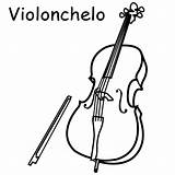 Cello Violonchelo Violoncelo Tocando Malvorlage Mulher Kleurplaat  sketch template