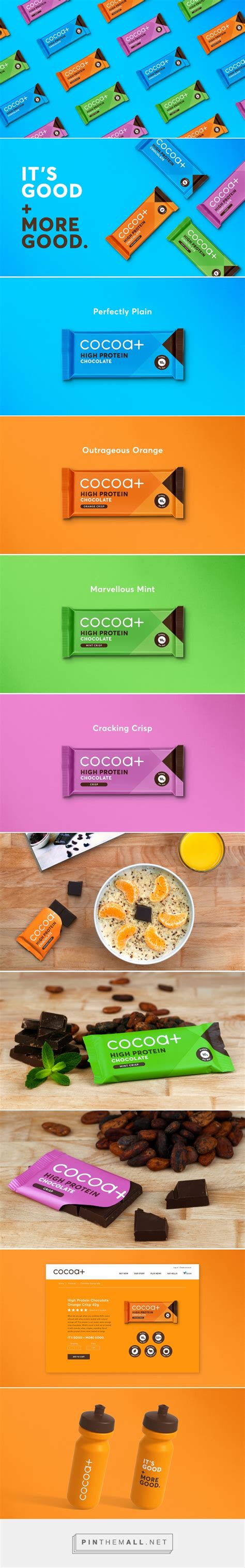 Cocoa Plus - New Flavour Range - Packaging of the World - Creative Package Design Gallery - http ...