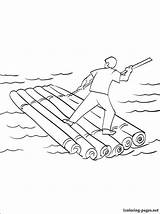 Raft Drawing At GetDrawings  Free Download sketch template