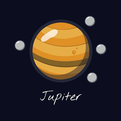 Planet Jupiter vector | free image by rawpixel.com | Planet drawing ...