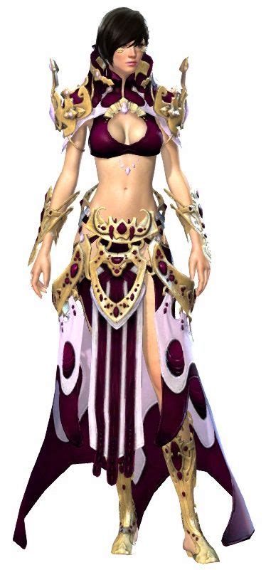 GW2 Sorcerer's armor light human female front | Female human, Female, Human