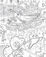 Printable Carnival Coloring Page  Vrogueco sketch template