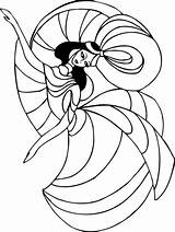 Dancing Lady coloring Page  Free Printable Coloring Pages sketch template