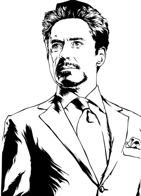 Tony Stark is IRONMAN on Pantone Canvas Gallery