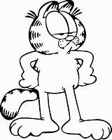 Garfield Printable Coloring Pages sketch template