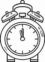 Timer Coloring Page PNG Transparent Images Free Download  Vector S sketch template