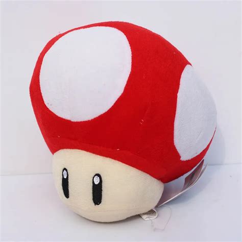 Aliexpress.com : Buy Super Mario Red Mushroom Mush rooms Stuffed Plush Toys 8 inch 20CM Free ...