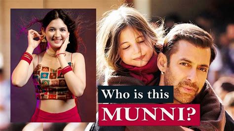 Harshaali Malhotra as Munni in Bajrangi Bhaijaan| Munni| Salman Khan ...