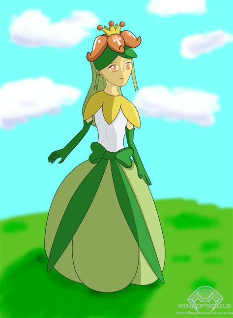 Lilligant gijinka by Kingofsouls on DeviantArt