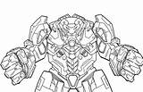 Hulk Buster Coloring Pages Sketch Page sketch template