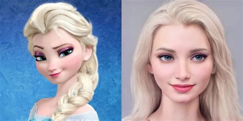 Artist Creates Real-Life Disney Characters Using Artificial ...