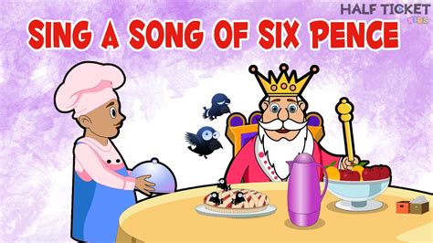 Sing A Song Of Six Pence | Nursery Rhymes Songs With Lyrics | Kids Songs - YouTube