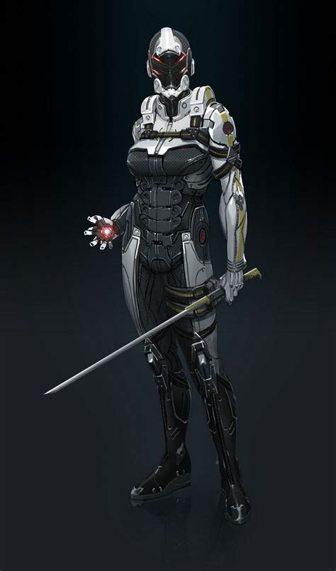 Phantom - Characters & Art - Mass Effect 3 | Character art, Concept art ...