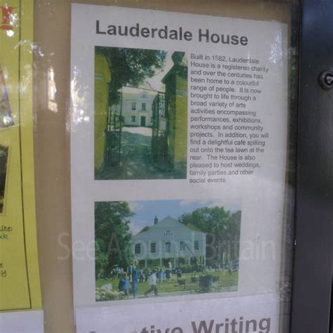 Lauderdale House, London. Opening Times Vary. Paid Admission for ...