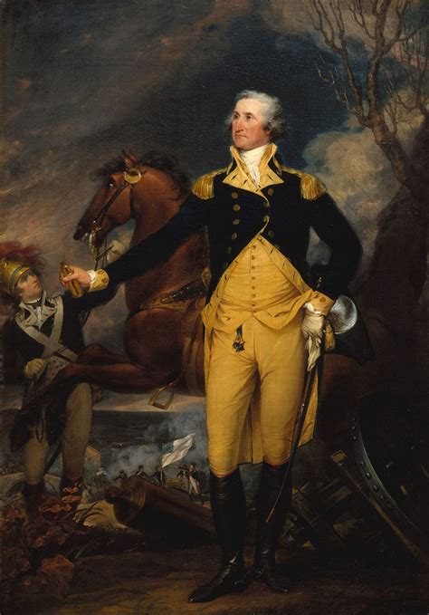 George Washington before the Battle of Trenton Painting | John Trumbull Oil Paintings