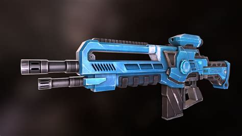 Sci fi weapon - 3D model by pravakar [131b4b0] - Sketchfab