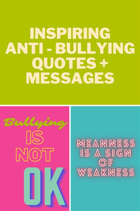 Inspiring Anti Bullying Quotes + Messages - Darling Quote