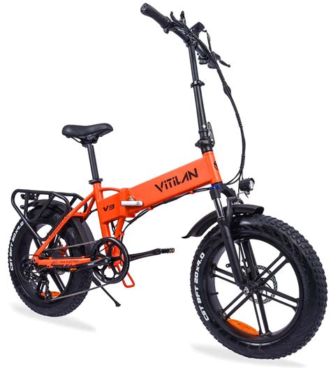 Buy VITILAN V3 Electric Bike for Adults 750W Folding Electric Bike 20 ...