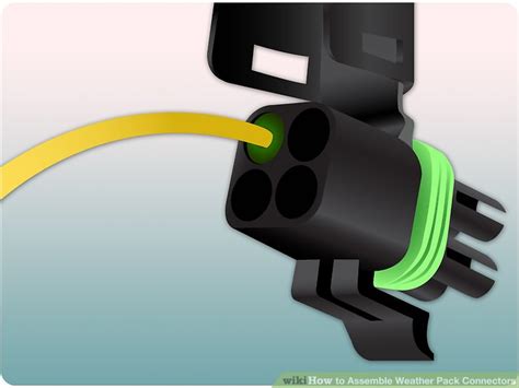 How to Assemble Weather Pack Connectors: 9 Steps (with Pictures)