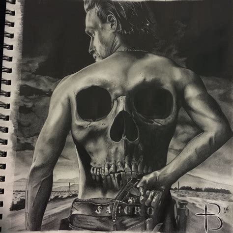 Jax Teller pencil drawing | Sons of anarchy, Anarchy, Jax teller