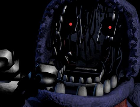 Withered Bonnie Jumpscare Frame Recreation : r/fivenightsatfreddys