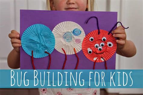 Bug Building Craft for Kids - Toddler Approved