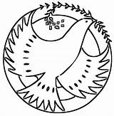 Colomba Pace Disegnidacolorare Pasqua Doves Bestcoloringpagesforkids  sketch template