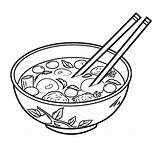 Soup Coloring Page sketch template