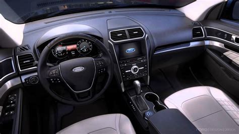 2016 Ford Explorer Interior Design - YouTube