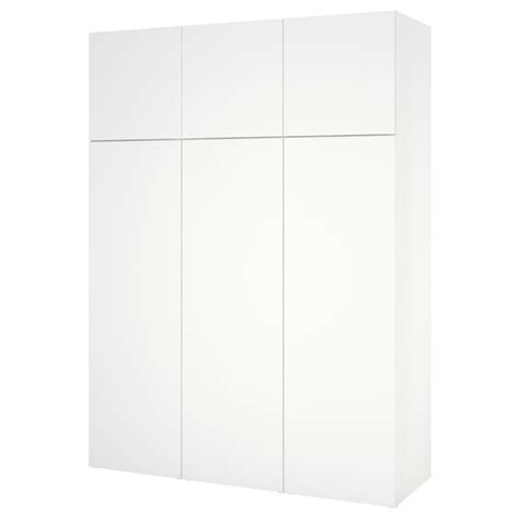 PLATSA Kleiderschrank - weiß, Fonnes weiß - IKEA Schweiz